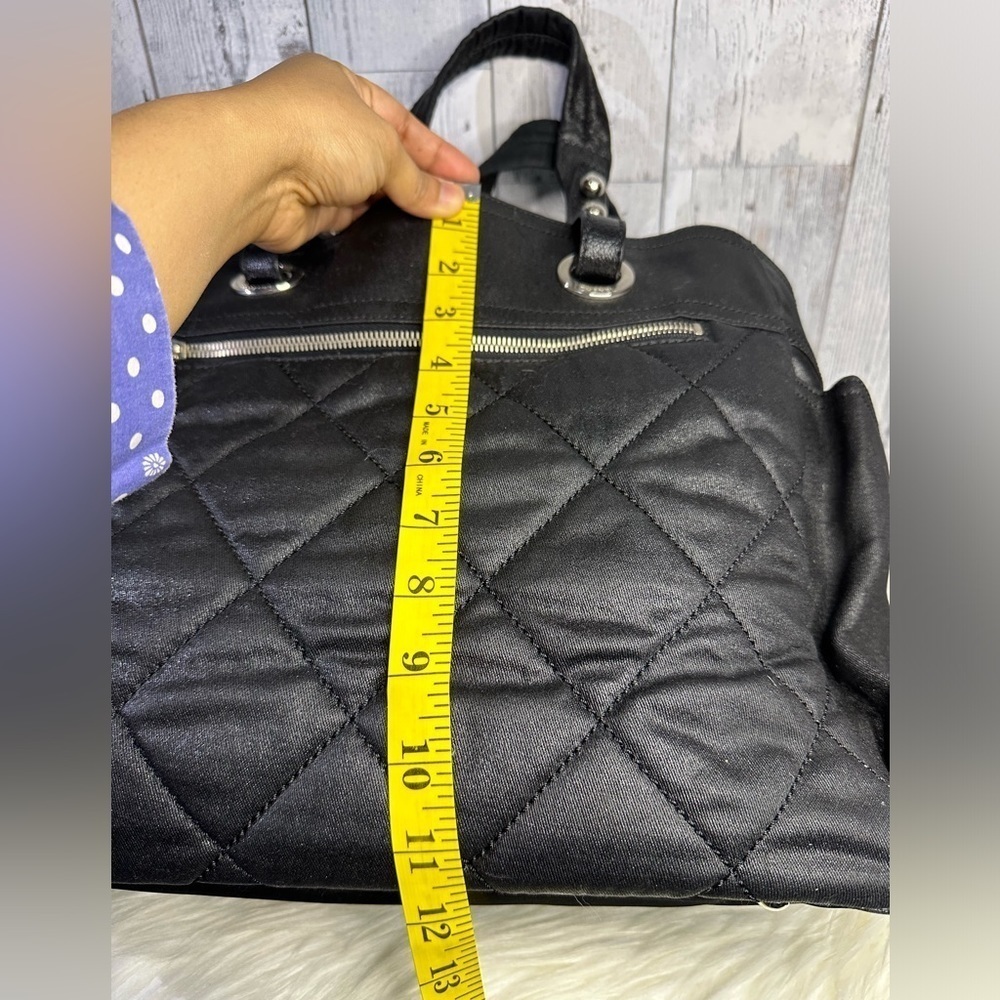 CHANEL paris biarittz tote with pouch in black - Picture 16 of 17